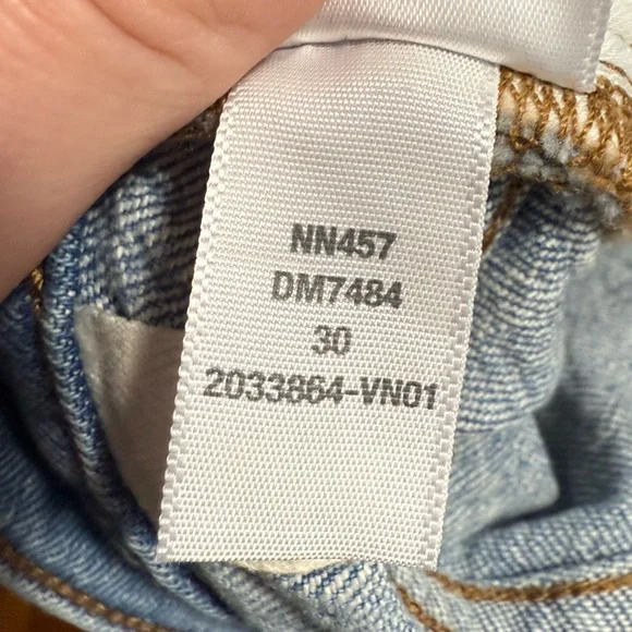 Madewell The 90’s Straight Jean in Rondell Wash Womens size 30 - Picture 6 of 9